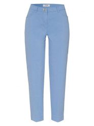 Toni Spodnie w kolorze błękitnym rozmiar: W46. Niebieskie spodnie materiałowe Toni, bez wzorów, z materiału. Za 152.99 zł.