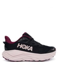Hoka Buty do biegania Challenger 8 W 1168717 Czarny. Czarne buty do biegania HOKA, bez wzorów, z materiału, bez zapięcia, do biegania. Za 719.99 zł.