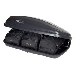 Torby Do Boksu Dachowego Hapro Traxer 4.6 3Szt Kjust. Czarne torby podróżne KJUST, bez wzorów. Za 657.00 zł.