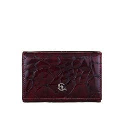 Portfel Damski Canaletto – Skóra Lakierowana, Ochrona RFID, Elegancja i Trwałość PD1221cs78 RFID. Brązowe portfele bez wzorów, z lakierowanej skóry. Za 169.00 zł.