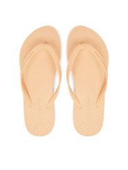 Tommy Hilfiger Japonki Hilfiger Strap Beach Sandal FW0FW08736 Pomarańczowy. Brązowe japonki Tommy Hilfiger, bez wzorów, z materiału. Za 179.99 zł.