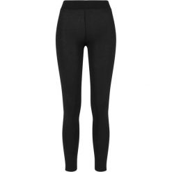 Legginsy Damskie Jersey. Czarne legginsy Urban Classics, bez wzorów, z jersey, sportowe. Za 75.99 zł.