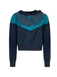 Juicy Couture Bluza | JWTKT179501 | Pullover | Kobieta | Granatowy. Niebieskie bluzy Juicy Couture, xs, bez wzorów, z poliesteru, bez ramiączek. W wyprzedaży za 199.00 zł.