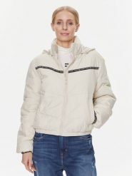 Tommy Jeans Kurtka przejściowa DW0DW17238 Beżowy Regular Fit. Brązowe kurtki Tommy Jeans, m, bez wzorów, z jeansu, bez kaptura. Za 549.99 zł.