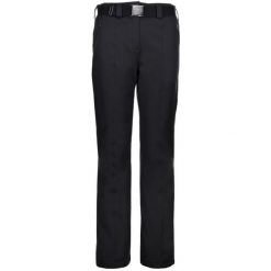 Spodnie damskie Cmp Skihose. Czarne spodnie narciarskie CMP, bez wzorów, z elastanu, narciarskie. W wyprzedaży za 324.49 zł.