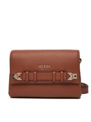 Guess Torebka Gregoria HWBG85 46200 Brązowy. Brązowe listonoszki Guess, z aplikacjami, ze skóry, bez dodatków. Za 369.99 zł.