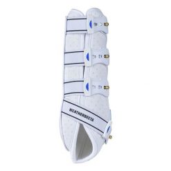 Zamknięte buty dla koni Weatherbeeta Tough-Tec. Białe buty treningowe WEATHERBEETA, bez wzorów, z neoprenu, bez zapięcia, na fitness i siłownię. Za 320.00 zł.