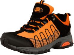 Damskie buty trekkingowe turystyczne. Czarne buty trekkingowe GUGGEN MOUNTAIN, bez wzorów, z gumy, bez zapięcia, trekkingowe. Za 258.67 zł.