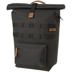Torba rowerowa pojedyncza wodoszczelna 17 l antracytowa. Szare torby na laptopa AGU, bez wzorów, z bawełny, na ramię. Za 562.85 zł.
