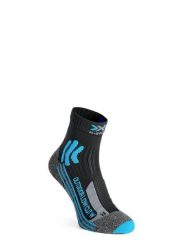 Skarpety trekkingowe damskie X-Socks Trek Outdoor Low Cut. Niebieskie skarpetki X-Socks, bez wzorów, z materiału. Za 60.00 zł.