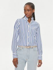 Polo Ralph Lauren Koszula 211910131003 Niebieski Regular Fit. Niebieskie koszule Polo Ralph Lauren, s, bez wzorów, z bawełny, bez kołnierzyka, bez ramiączek. Za 789.99 zł.