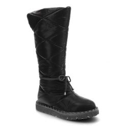 Czarne Kozaki Artiker Ocieplane Buty Damskie. Czarne kozaki Artiker, na jesień, bez wzorów, bez obcasa, na płaskiej podeszwie, bez zapięcia. Za 299.00 zł.