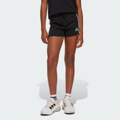 Szorty Essentials Kids. Białe szorty adidas, bez wzorów, z materiału, sportowe. Za 109.00 zł.
