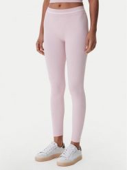 Guess Legginsy V6RB05 Z4692 Różowy Slim Fit. Czerwone legginsy Guess, z aplikacjami, z syntetyku. Za 269.99 zł.