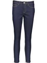 GAP Dżinsy - Skinny fit - w kolorze granatowym rozmiar: W33. Niebieskie jeansy GAP, bez wzorów, klasyczne. Za 70.57 zł.
