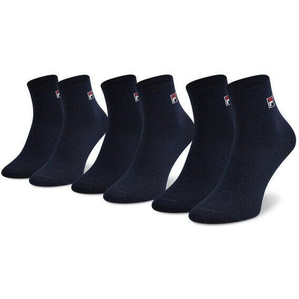 Fila Quarter Skarpety 6-pack Unisex Granatowe 43-46. Niebieskie skarpetki Fila, bez wzorów. Za 164.99 zł.