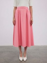 BGN Spódnica w kolorze różowym rozmiar: 38. Różowe spódnice BGN, na imprezę, bez wzorów, maxi. Za 100.99 zł.