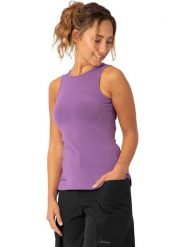 LaMunt Top funkcyjny "Maria" w kolorze fioletowym rozmiar: 36. Różowe topy LaMunt, bez wzorów, z materiału, bez kołnierzyka, bez ramiączek. Za 130.99 zł.