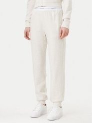 Calvin Klein Underwear Spodnie piżamowe 000QS7271E Beżowy Regular Fit. Brązowe piżamy Calvin Klein Underwear, l, bez wzorów, z bawełny, bez kołnierzyka, bez ramiączek. Za 189.99 zł.