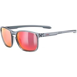 Okulary UVEX LGL 52. Szare okulary przeciwsłoneczne UVEX, bez wzorów. Za 203.58 zł.