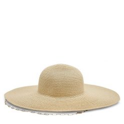 Kapelusz Guess. Brązowe kapelusze Guess, z aplikacjami. Za 399.99 zł.