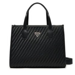 Torebka Guess. Czarne torebki klasyczne Guess, z aplikacjami, klasyczne, bez dodatków. Za 449.99 zł.