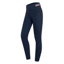 Damskie legginsy jeździeckie z pełną przyczepnością ELT Nala. Szare legginsy ELT, bez wzorów, z elastanu, eleganckie. Za 248.00 zł.
