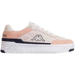Buty Kappa Ayce W 243236 1221 białe różowe. Białe buty treningowe Kappa, bez wzorów, z syntetyku, bez zapięcia. Za 201.15 zł.