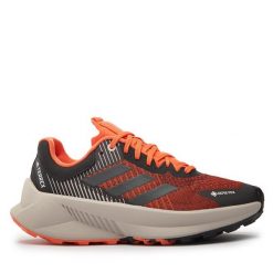 Buty do biegania adidas. Czarne buty do biegania adidas, bez wzorów, z gore-texu, bez zapięcia, do biegania, adidas terrex, gore-tex. Za 619.99 zł.