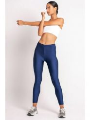 Onamaste Legginsy sportowe w kolorze granatowym rozmiar: L/XL. Niebieskie legginsy Onamaste, bez wzorów, sportowe. Za 62.45 zł.
