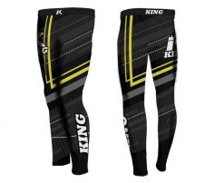 Legginsy King Pro Boxing Blade 2 Spats. Czarne legginsy sportowe KING PRO BOXING, m, bez wzorów, z materiału, na fitness i siłownię. Za 291.50 zł.