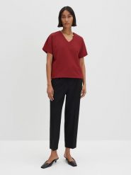 Someday Bluza "Ulinde" w kolorze czerwonym rozmiar: 38. Czerwone bluzy someday., bez wzorów, bez ramiączek, bez kaptura. Za 143.99 zł.