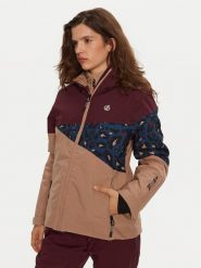 Dare2B Kurtka narciarska Ice III DWP593 Beżowy Regular Fit. Brązowe kurtki narciarskie Dare2B, na zimę, bez wzorów, z syntetyku, bez kaptura, narciarskie. Za 459.99 zł.
