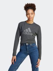 Adidas Bluzka Future Icons Winners 3 IM2433 Szary Regular Fit. Szare bluzki adidas, xs, bez wzorów, z syntetyku, bez kołnierzyka, bez ramiączek. Za 179.99 zł.