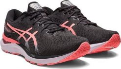 Asics Buty damskie GEL-CUMULUS 24 BLACK/PAPAYA r. 39.5 (1012B206-009). Czarne buty sportowe lifestyle ASICS, bez wzorów, bez zapięcia. Za 550.00 zł.