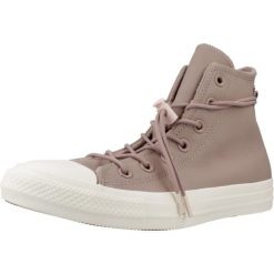 Buty CONVERSE CHUCK TAYLOR ALL STAR HI BITE THE DUST Rose. Czerwone buty sportowe lifestyle Converse, bez wzorów, ze skóry, retro, bez zapięcia. Za 276.99 zł.