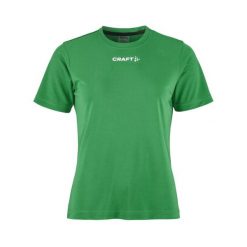 Koszulka damska Craft Squad Go Function. Zielone t-shirty sportowe Craft, l, bez wzorów, bez ramiączek, do piłki nożnej. Za 143.50 zł.