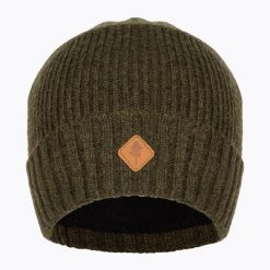 Czapka zimowa Pinewood Knitted Wool. Zielone czapki zimowe PINEWOOD, bez wzorów, sportowe. Za 109.99 zł.