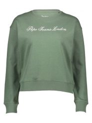Pepe Jeans Bluza w kolorze zielonym rozmiar: L. Zielone bluzy Pepe Jeans, l, bez wzorów, z jeansu, bez kaptura. Za 109.26 zł.