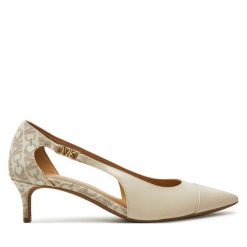 Szpilki MICHAEL Michael Kors. Brązowe szpilki MICHAEL Michael Kors, bez wzorów, bez obcasa, na szpilce, bez zapięcia. Za 669.99 zł.