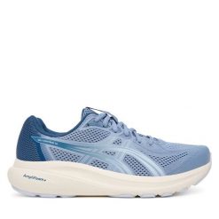 Buty do biegania Asics. Niebieskie buty treningowe ASICS, bez wzorów, bez zapięcia, do biegania. Za 309.99 zł.