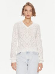 TWINSET Sweter 241TP3074 Écru Regular Fit. Swetry Twinset, xl, bez wzorów, z bawełny, bez ramiączek. Za 1,139.00 zł.