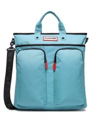Hunter Plecak w kolorze błękitnym - 41 x 40 x 14 cm rozmiar: onesize. Niebieskie plecaki Hunter, bez wzorów, z materiału, na ramię, bez dodatków. Za 108.99 zł.
