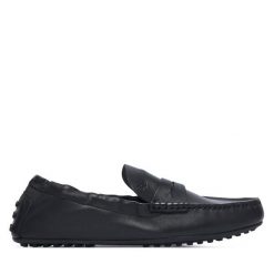 Mokasyny LAUREN RALPH LAUREN. Czarne mokasyny Lauren Ralph Lauren, bez wzorów. Za 729.99 zł.