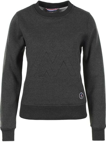 Peak Mountain Bluza w kolorze szarym rozmiar: XL. Szare bluzy Peak Mountain, xl, bez wzorów, z bawełny, bez ramiączek, bez kaptura. Za 143.90 zł.