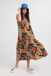Sukienka wzorzysta Verdun WEEKEND MAX MARA. Sukienki Weekend Max Mara, bez wzorów, bez kołnierzyka, bez ramiączek. W wyprzedaży za 1,052.24 zł.