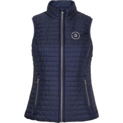 Damska kurtka bez rękawów Equipage Tate. Niebieskie kurtki EQUIPAGE, bez wzorów, z puchu, eleganckie, bez kaptura. Za 305.50 zł.