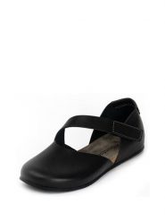 Comfortfusse Skórzane baleriny w kolorze czarnym rozmiar: 38. Czarne baleriny Comfortfüße, bez wzorów, ze skóry, bez obcasa, bez zapięcia. Za 204.96 zł.