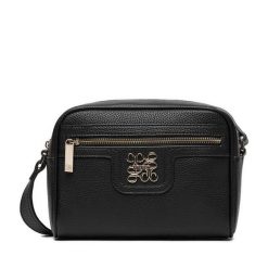 Torebka Nine West. Czarne listonoszki Nine West, bez wzorów, bez dodatków. Za 149.99 zł.