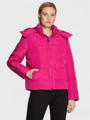 EA7 Emporio Armani Kurtka puchowa 6LTB18 TN8AZ 1443 Różowy Regular Fit. Czerwone kurtki EA7 Emporio Armani, na zimę, m, bez wzorów, z puchu, bez kaptura. Za 769.99 zł.